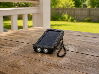 Solar Power Bank (Black)