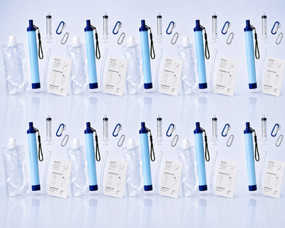 Water Filter Straw Bundle 10
