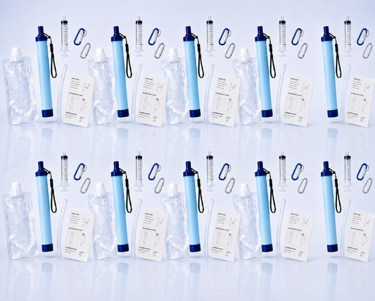 Water Filter Straw Bundle 10