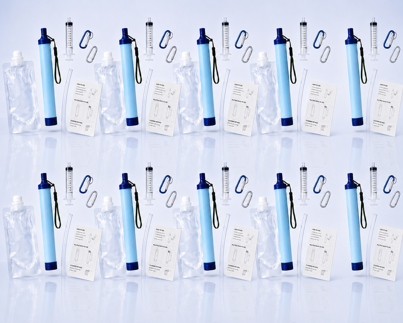 Water Filter Straw Bundle 10