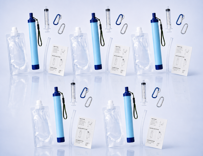 Water Filter Straw Bundle 5